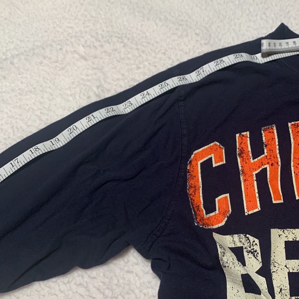 NFL Chicago Bears Men’s L/S Distressed Shirt, EUC, Size Medium - Picture 9 of 11